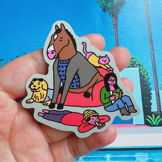 Bojack Bunch Sticker