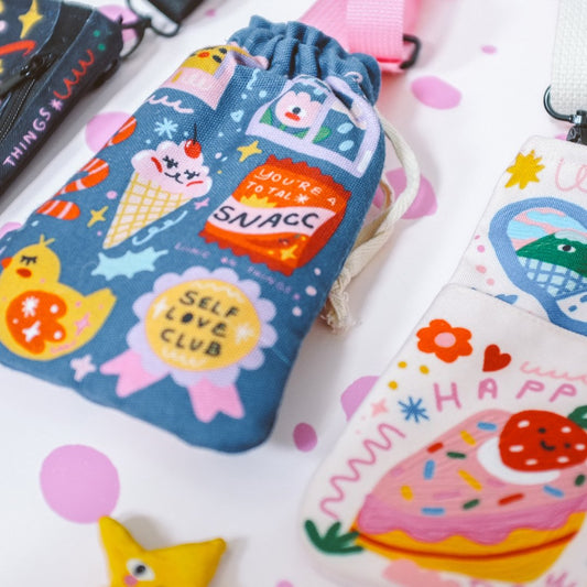 Think Happy Thoughts Essential Sling Bag