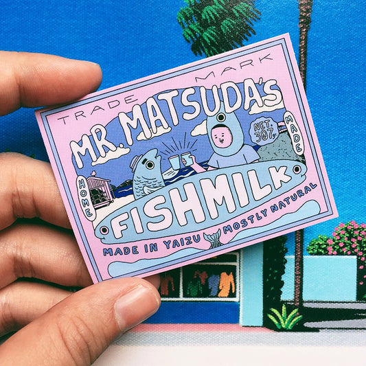 Fishmilk Sticker