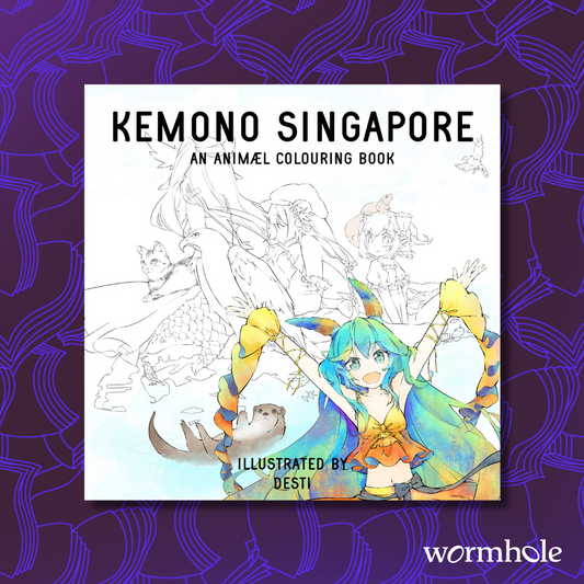 Kemono Singapore: An Animael Colouring Book