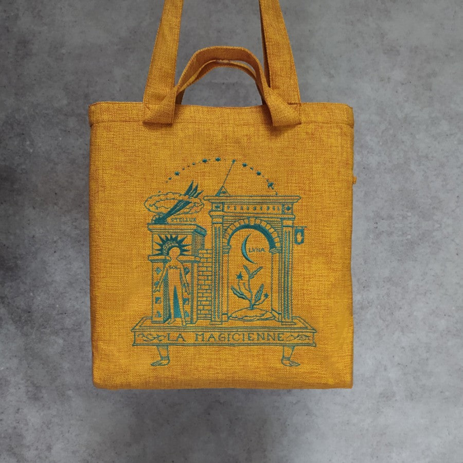 The Magician's Embroidered Tote Bag