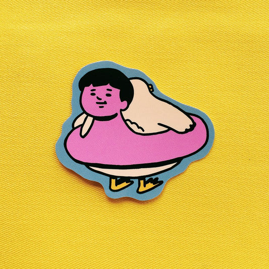 Floatee Smol Duck Sticker