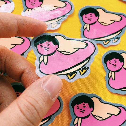 Floatee Smol Duck Sticker